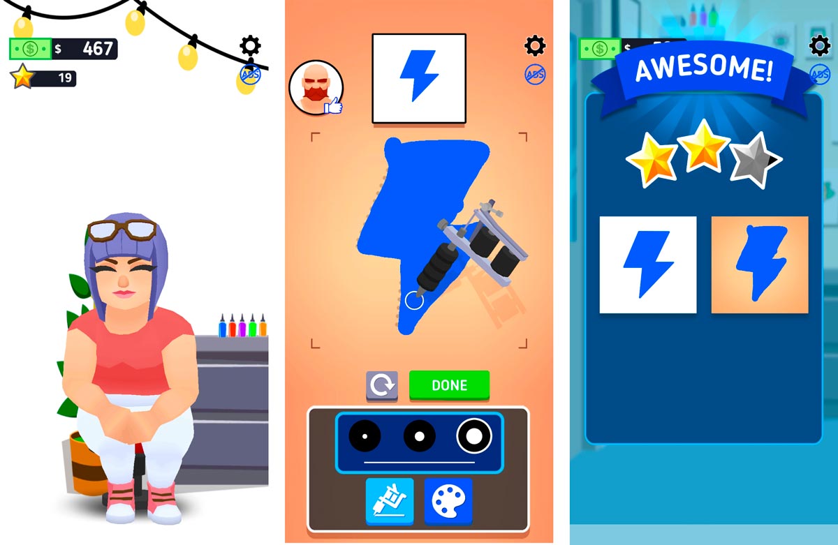 Los tatuajes más ridículos del mundo están en el juego Ink Inc Tattoo Tycoon