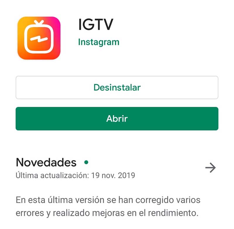 app IGTV