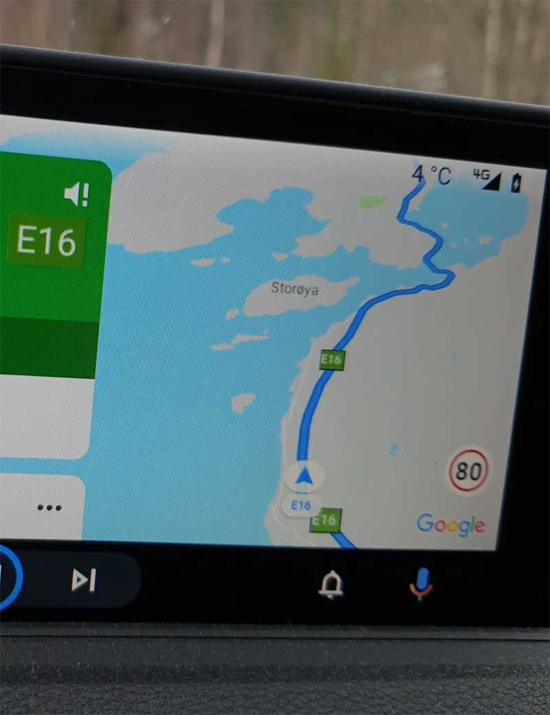android auto y google maps