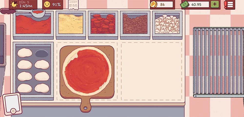 Buena pizza gran pizza