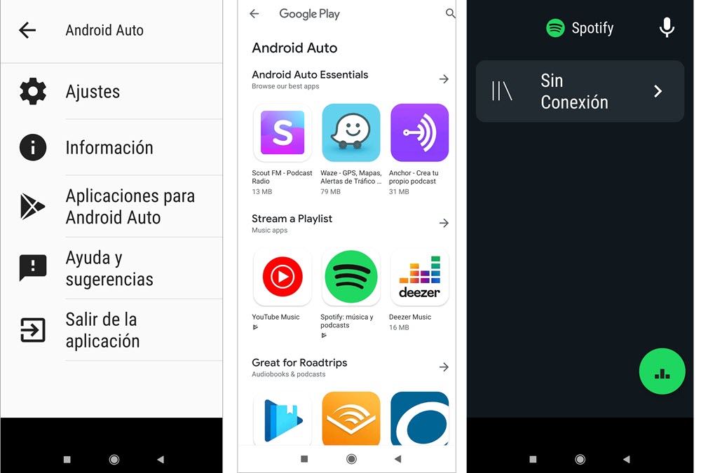 Cómo no gastar datos de Internet con Android Auto y Spotify 3