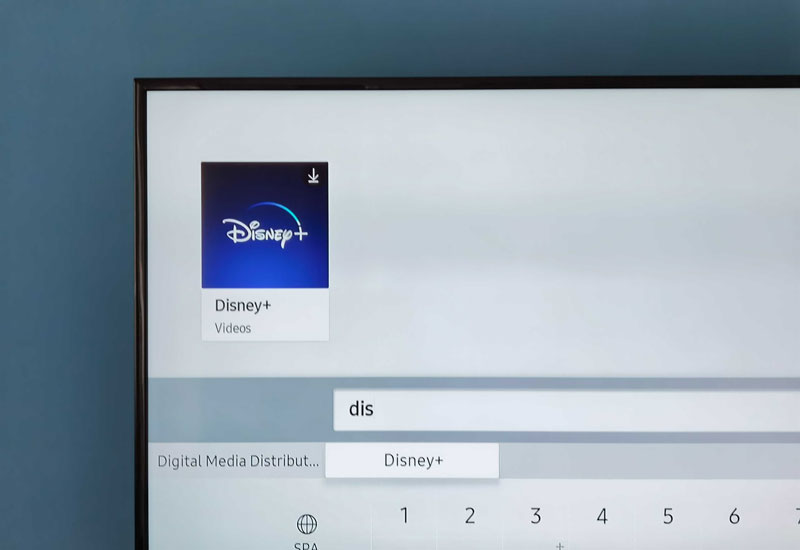 cómo descargar y ver Disney+ en tu televisor Samsung o LG televisor Samsung búsqueda