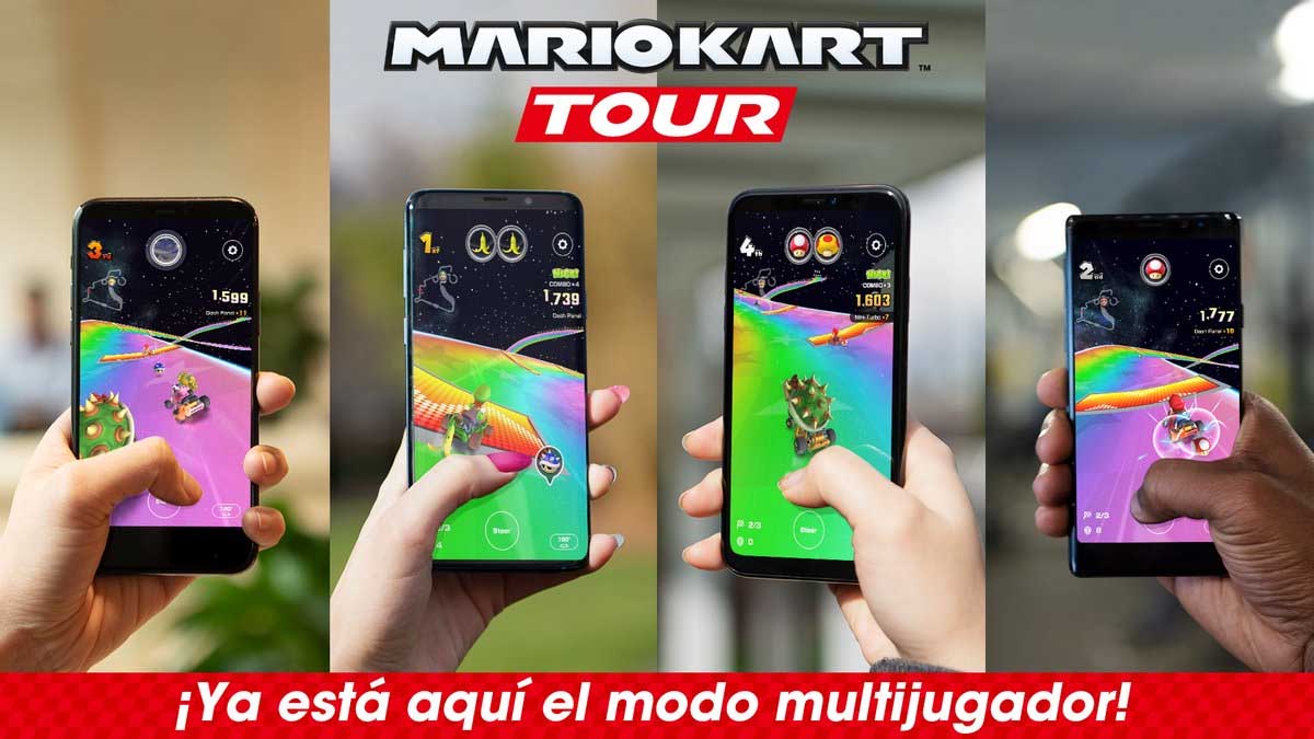 Cómo jugar con tus amigos en el modo multijugador de Mario Kart Tour