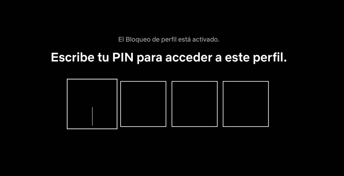 Cómo bloquear con un código PIN tu cuenta de Netflix