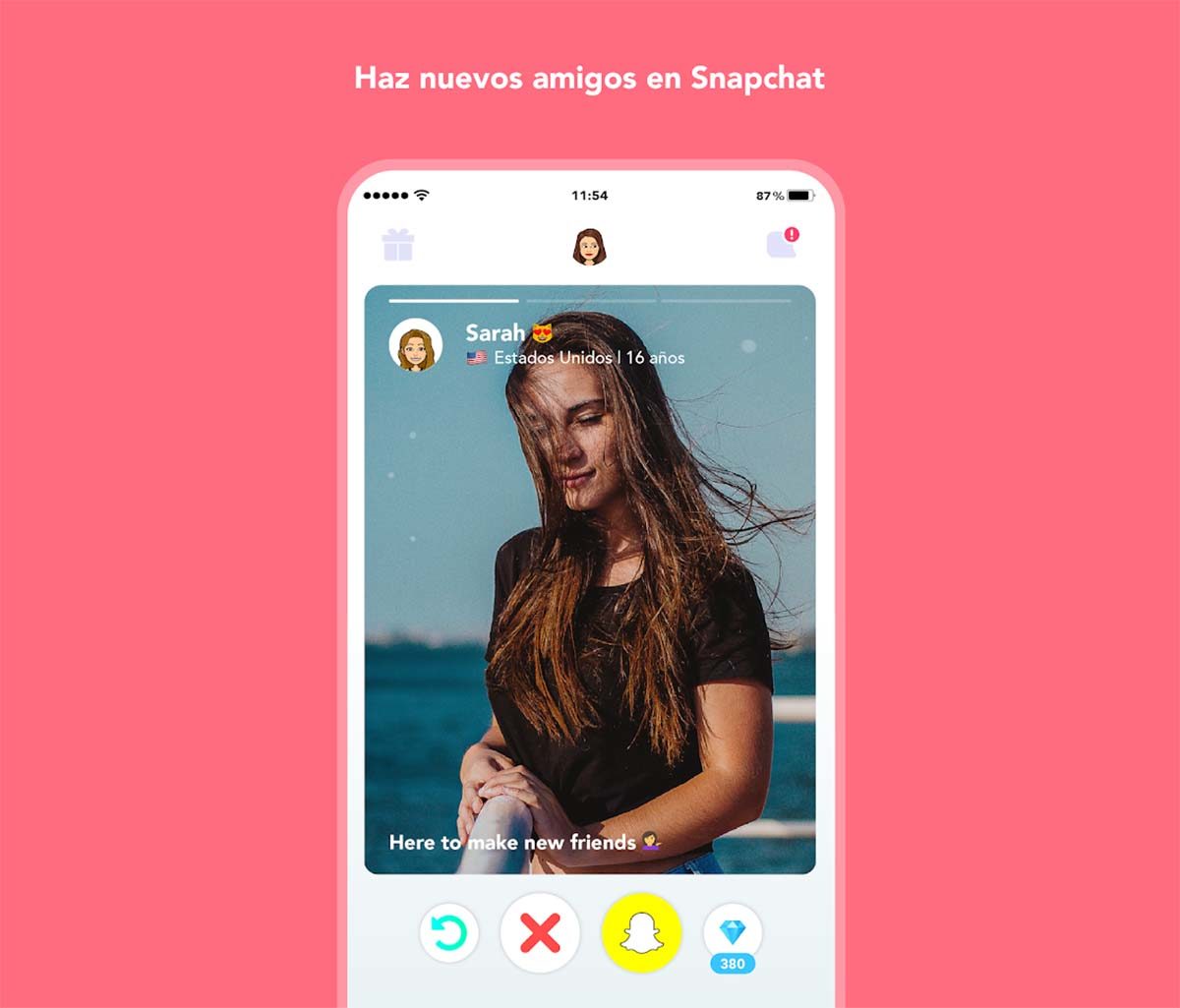 Qué es Hoop y cómo puedes usarla para encontrar amigos para Snapchat