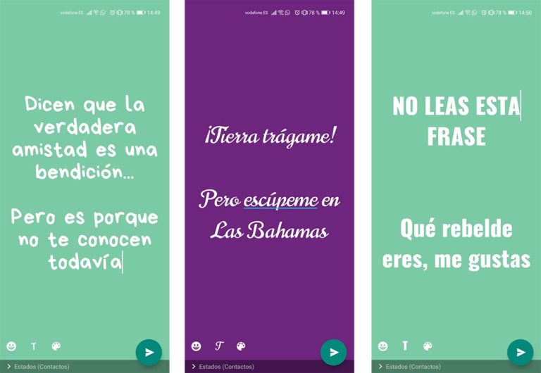 Frases graciosas para poner en los estados de WhatsApp