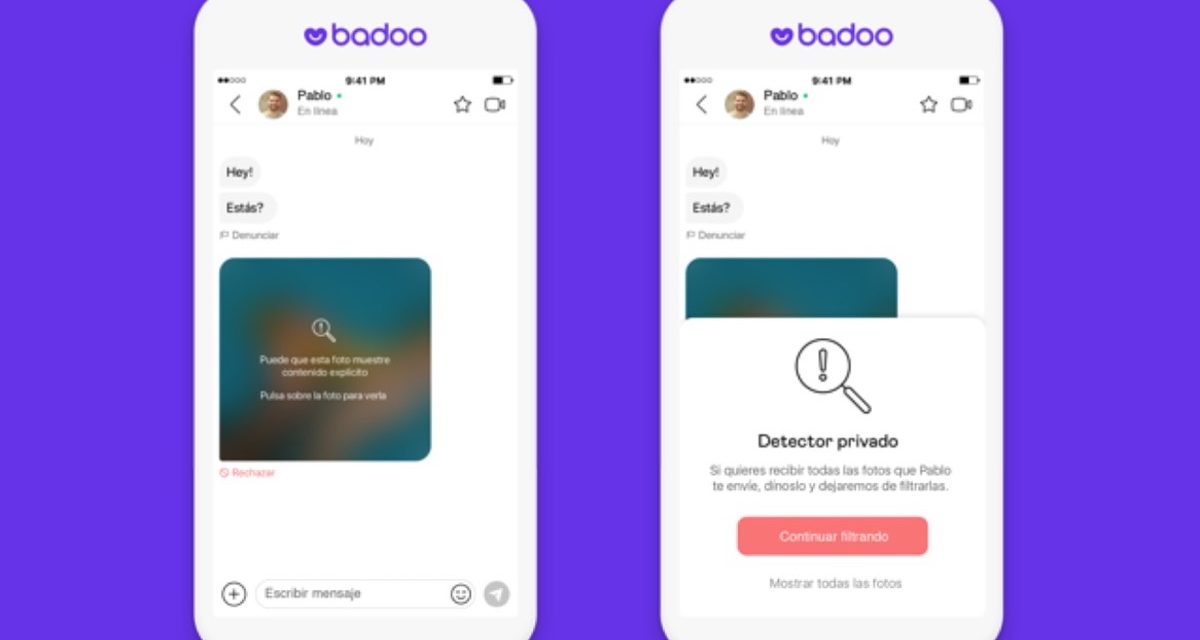 Así ha acabado Badoo con el sexting no deseado en sus chats
