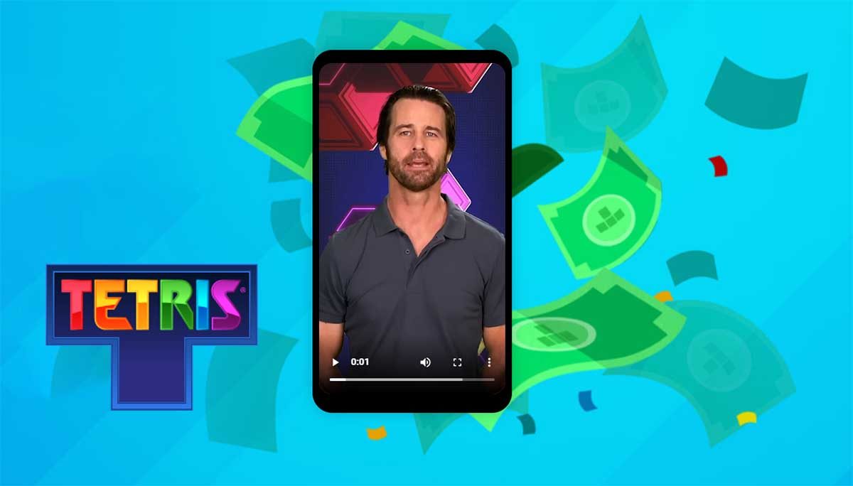 Jugar a Tetris en el móvil ahora te puede hacer ganar dinero