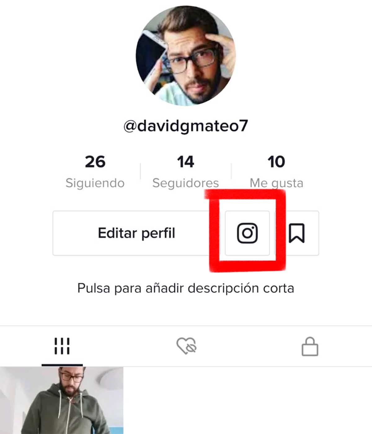 Cómo poner el enlace a tu Instagram en tu perfil de TikTok ...