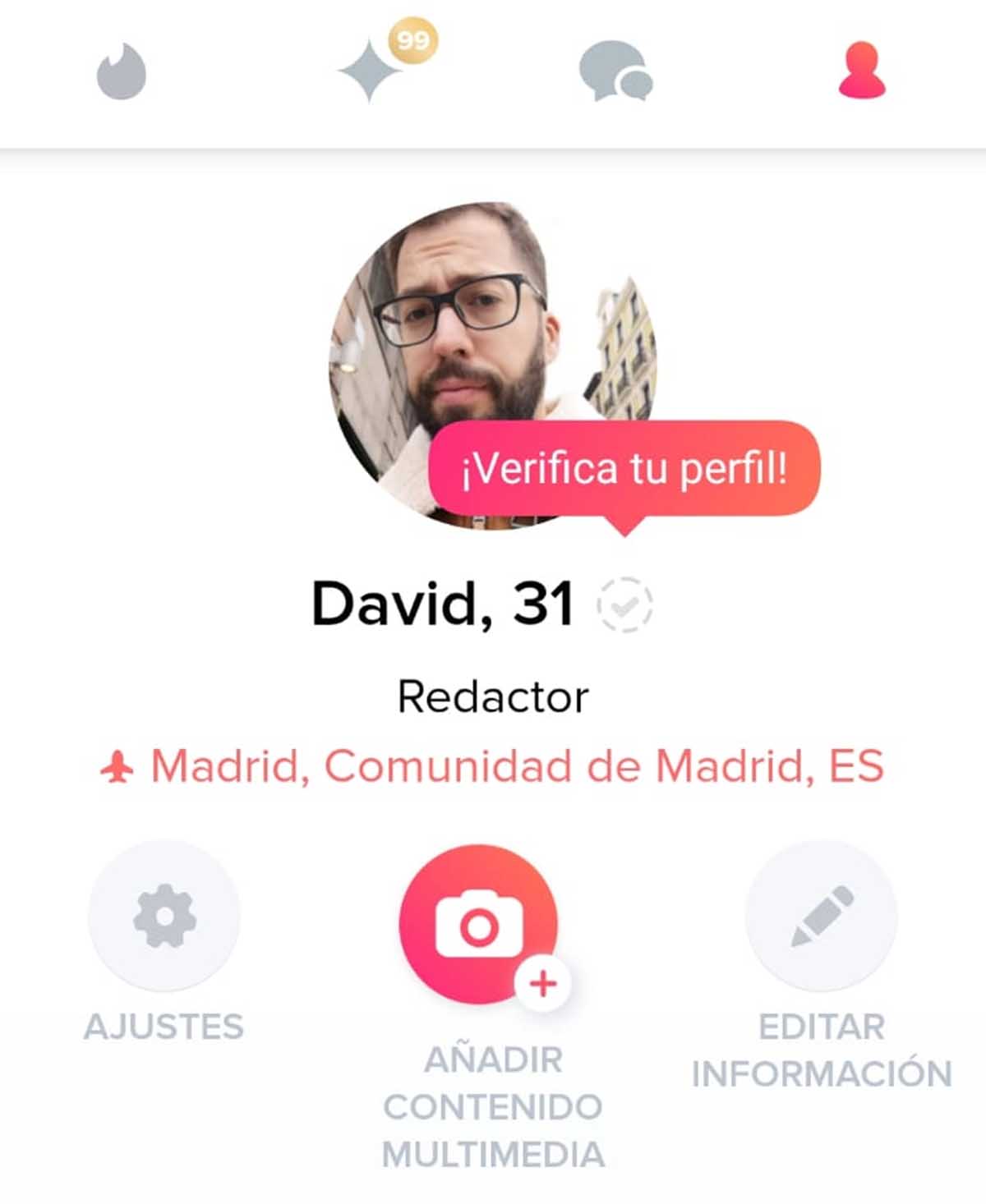 Así puedes verificar tu perfil en Tinder para conseguir más matches