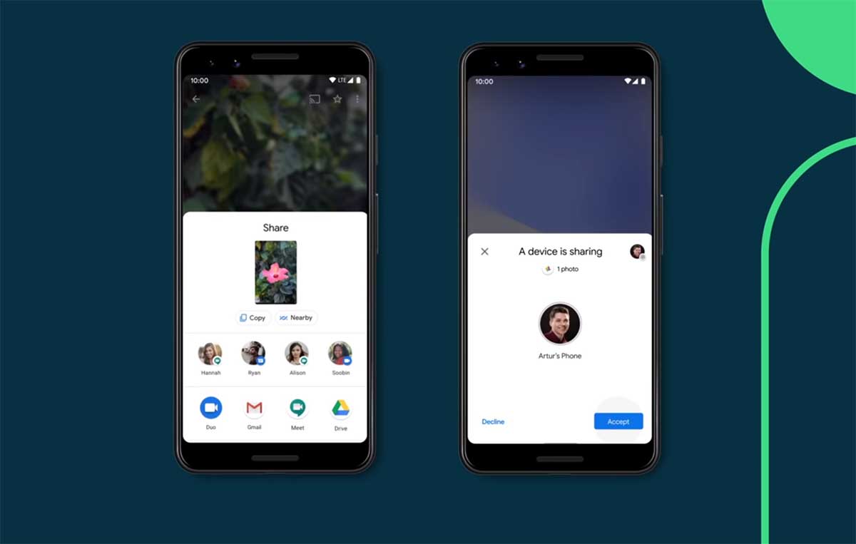 Android Nearby Share, cómo enviar archivos de forma segura y rápida