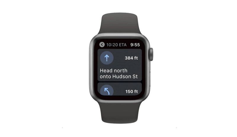 la aplicación Google Maps vuelve al Apple Watch