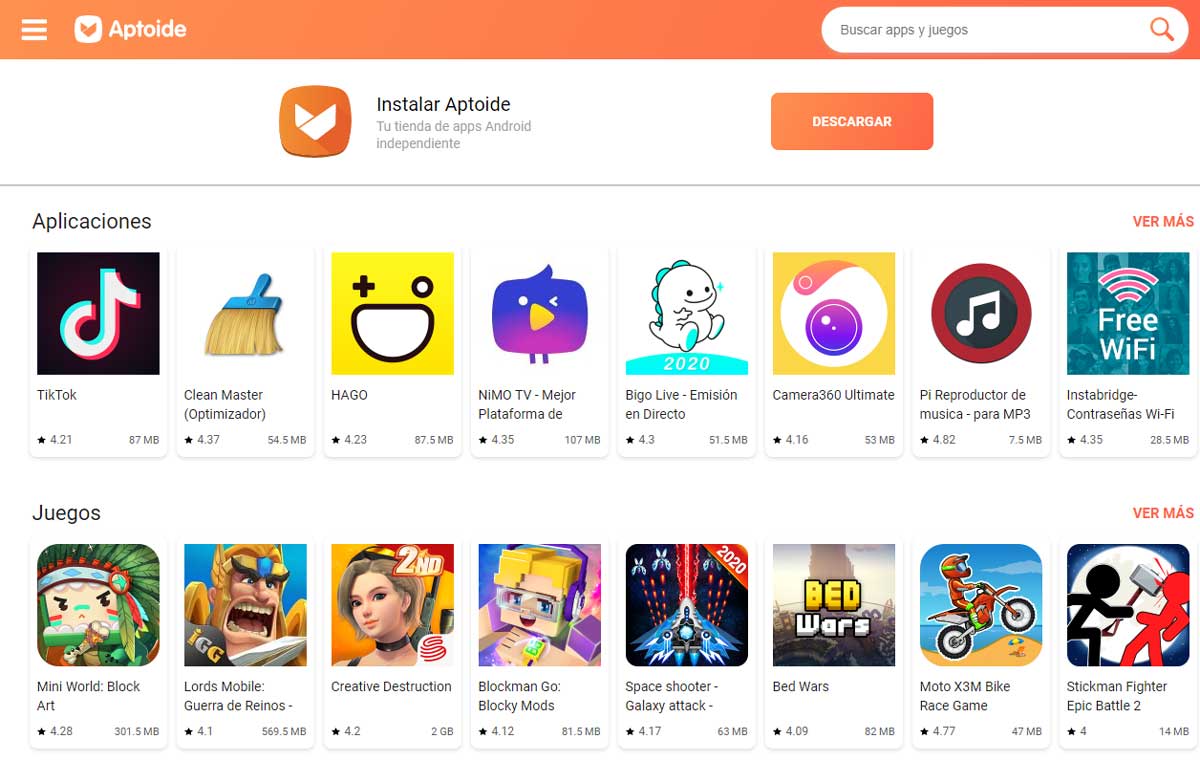 Aptoide, ¿es fiable descargar apps desde esta tienda alternativa de Android?