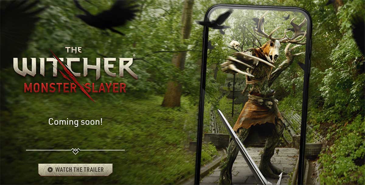 Podrás convertirte en The Witcher con su juego para móviles a lo Pokémon GO