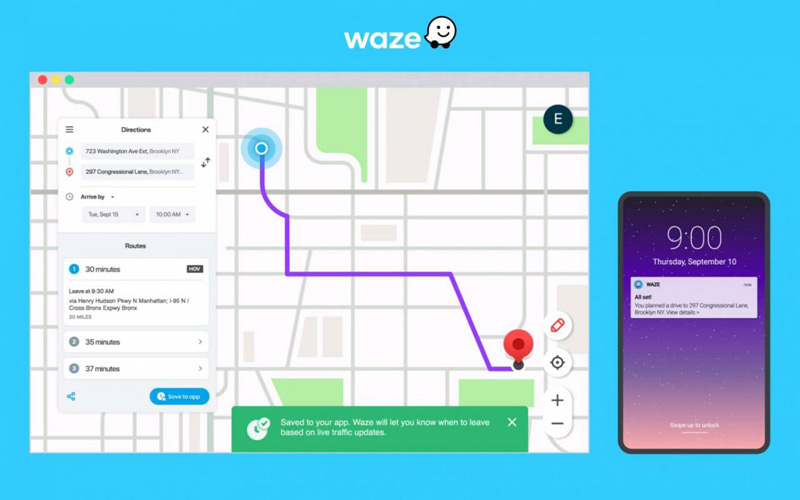 nuevas funciones Waze mapas