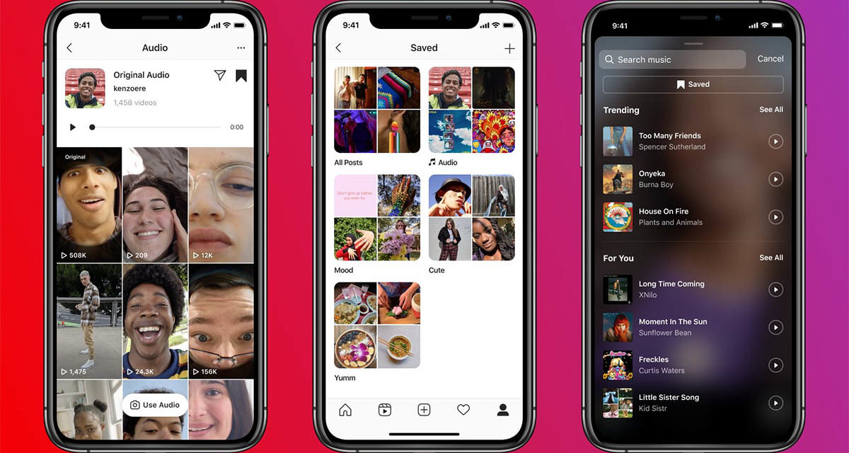 Cómo usar audios de otros vídeos para hacer tus propios Instagram Reels