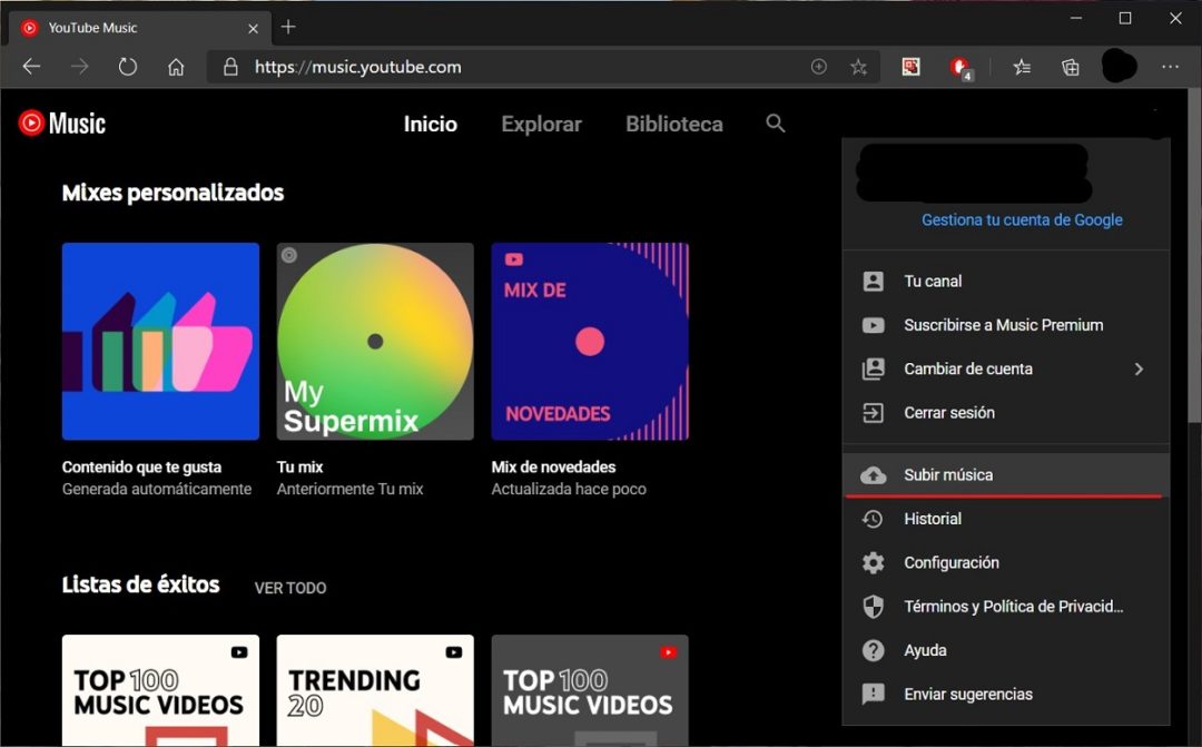 Cómo subir canciones a YouTube para escucharlas a través de Android Auto