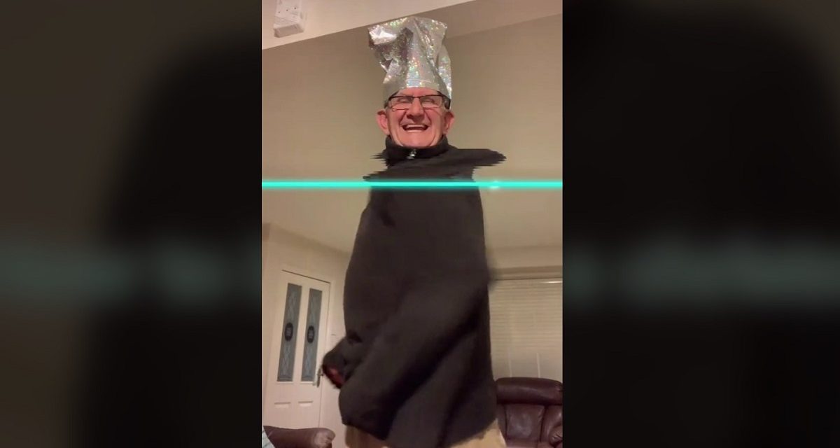 Túnel del tiempo en Tik Tok