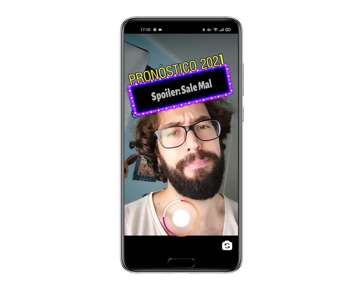 Pronóstico 2021, este filtro de Instagram Stories predice tu futuro