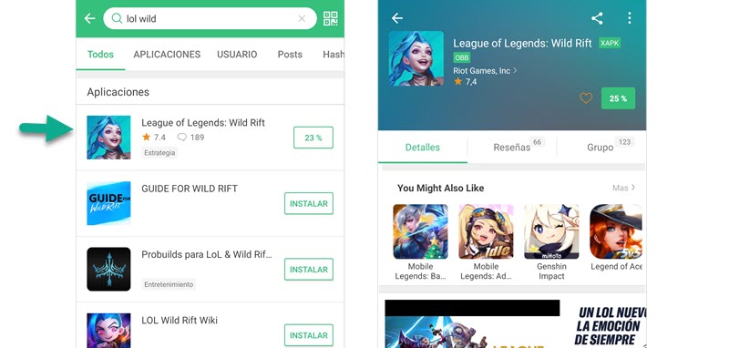 Cómo descargar League of Legends Wild Rift en Android 2