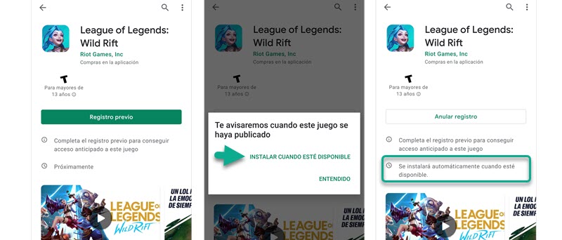 Cómo descargar League of Legends Wild Rift en Android 3