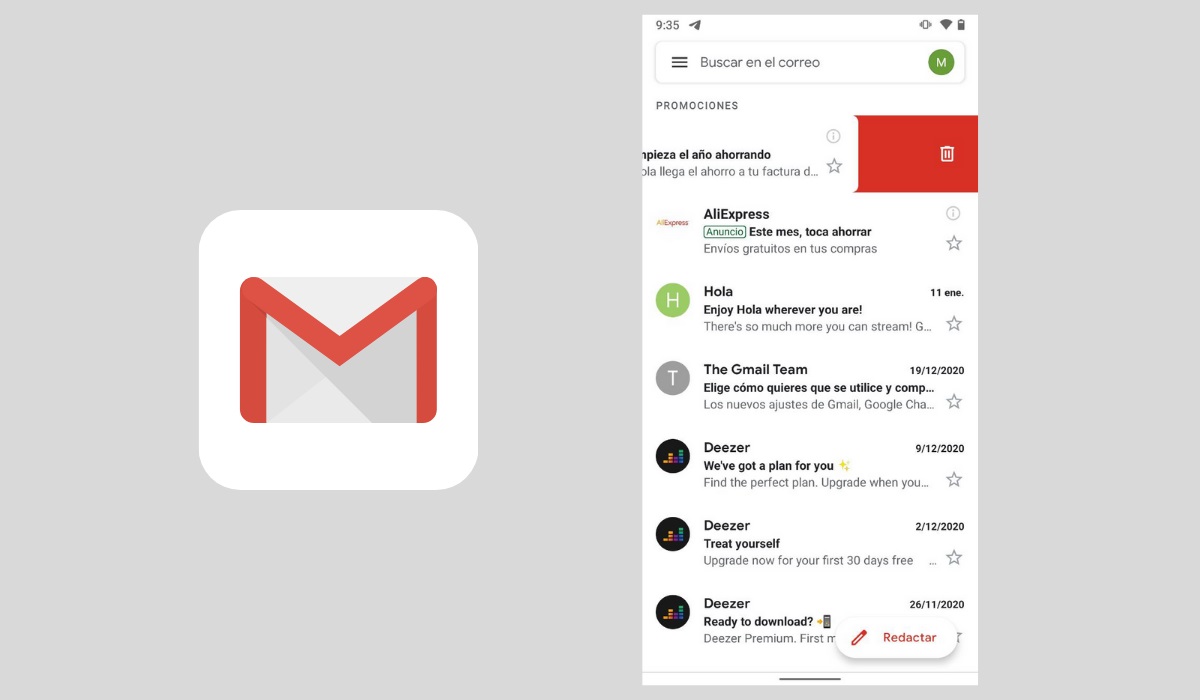 cómo dejar de recibir publicidad en Gmail
