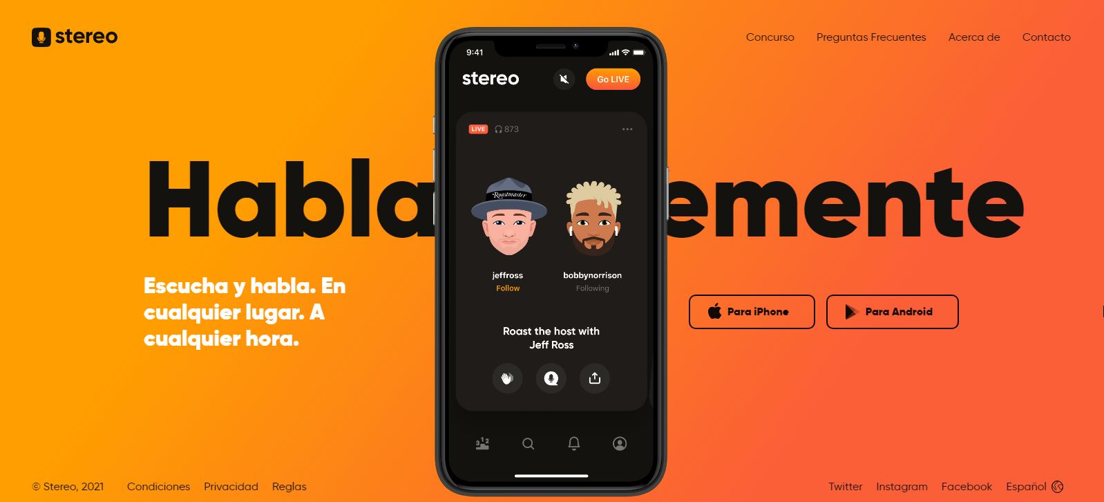 Stereo, la alternativa a Clubhouse que sí puedes encontrar en Android