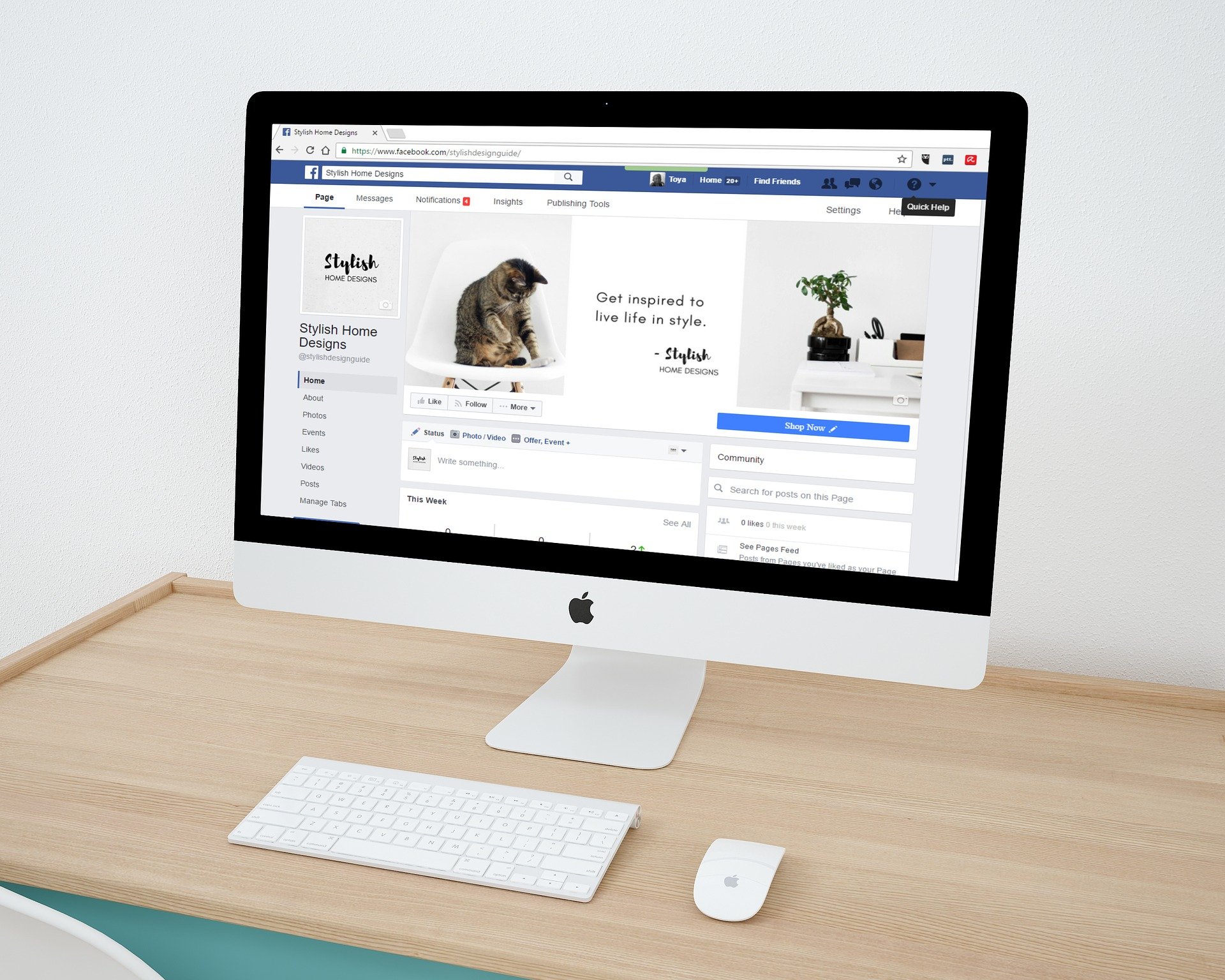 Cómo crear una página en Facebook