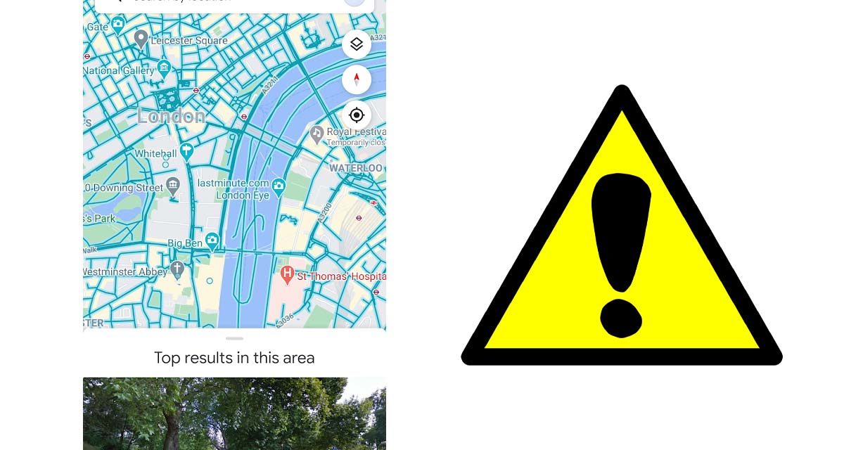 No funciona street view en Google Maps soluciones 1