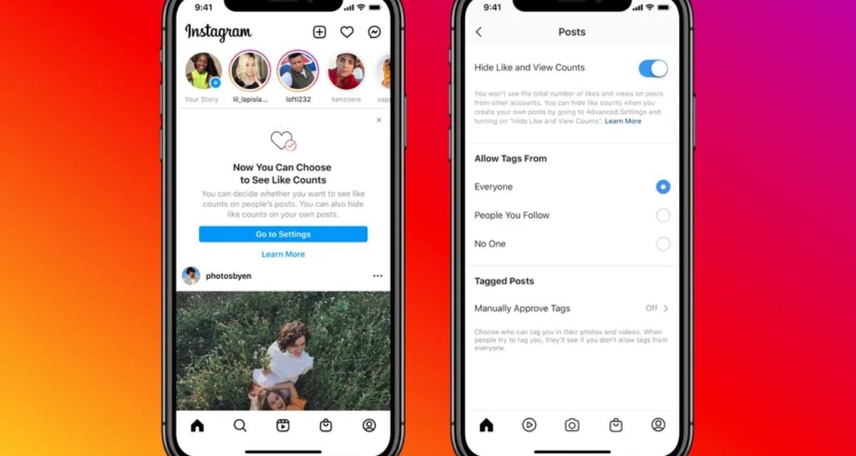 Cómo ocultar los likes o me gusta de tus fotos en Instagram
