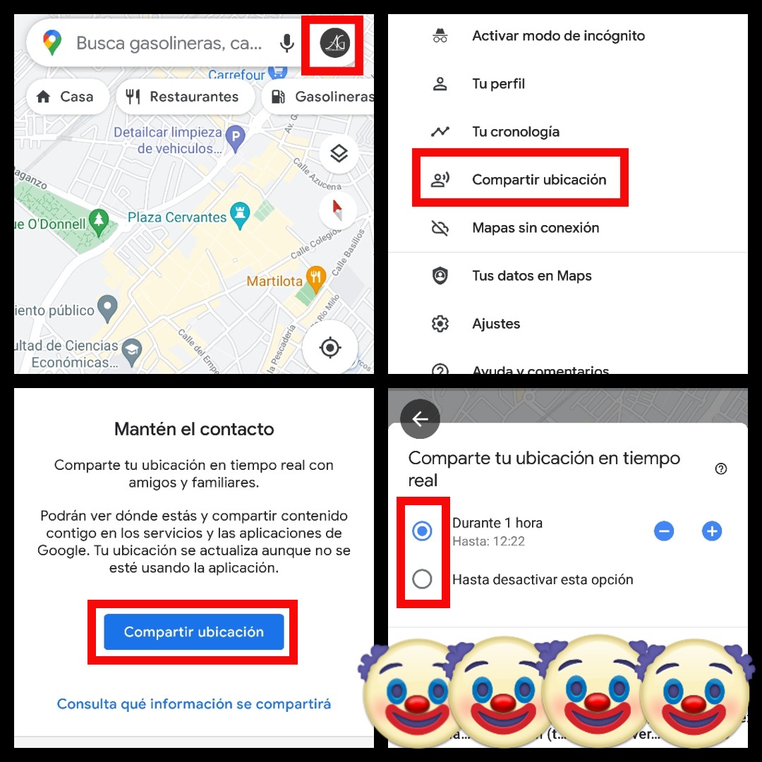 Cómo compartir tu ubicación en Google Maps 1