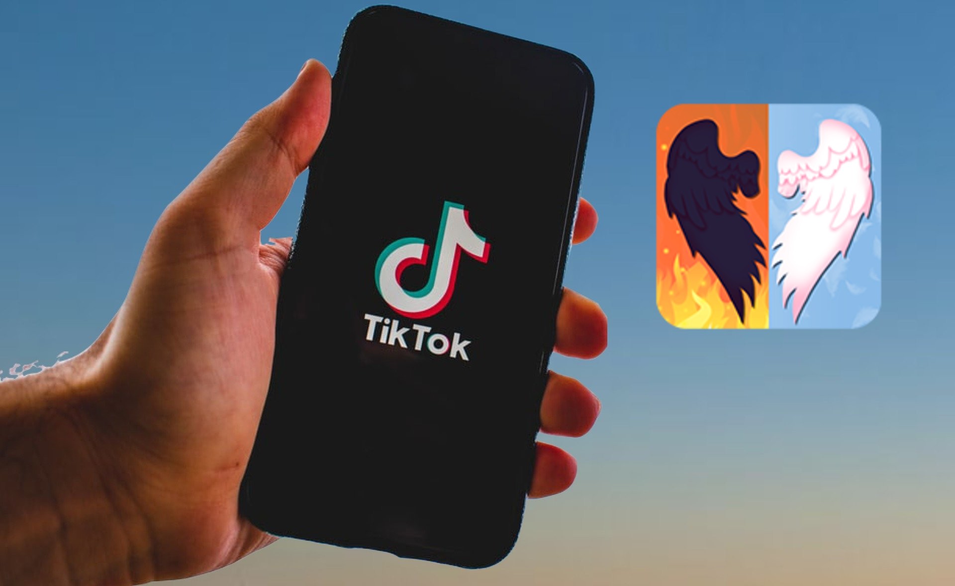Cómo usar el efecto alas de TikTok