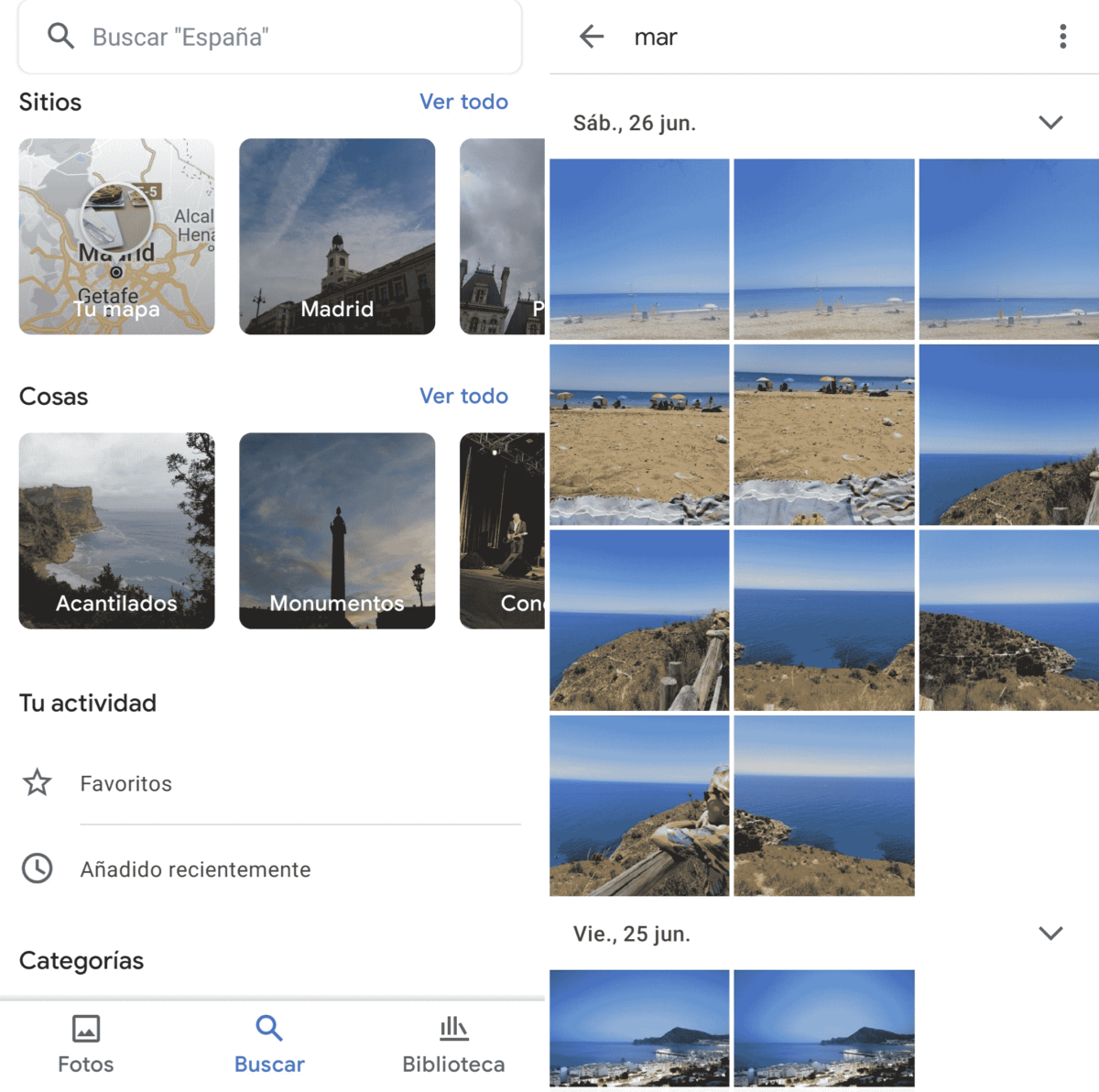 ▶️ Cómo buscar en Google Fotos desde el móvil