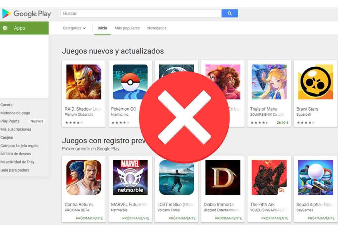 Por qué no puedo descargar aplicaciones de Google Play Store ...