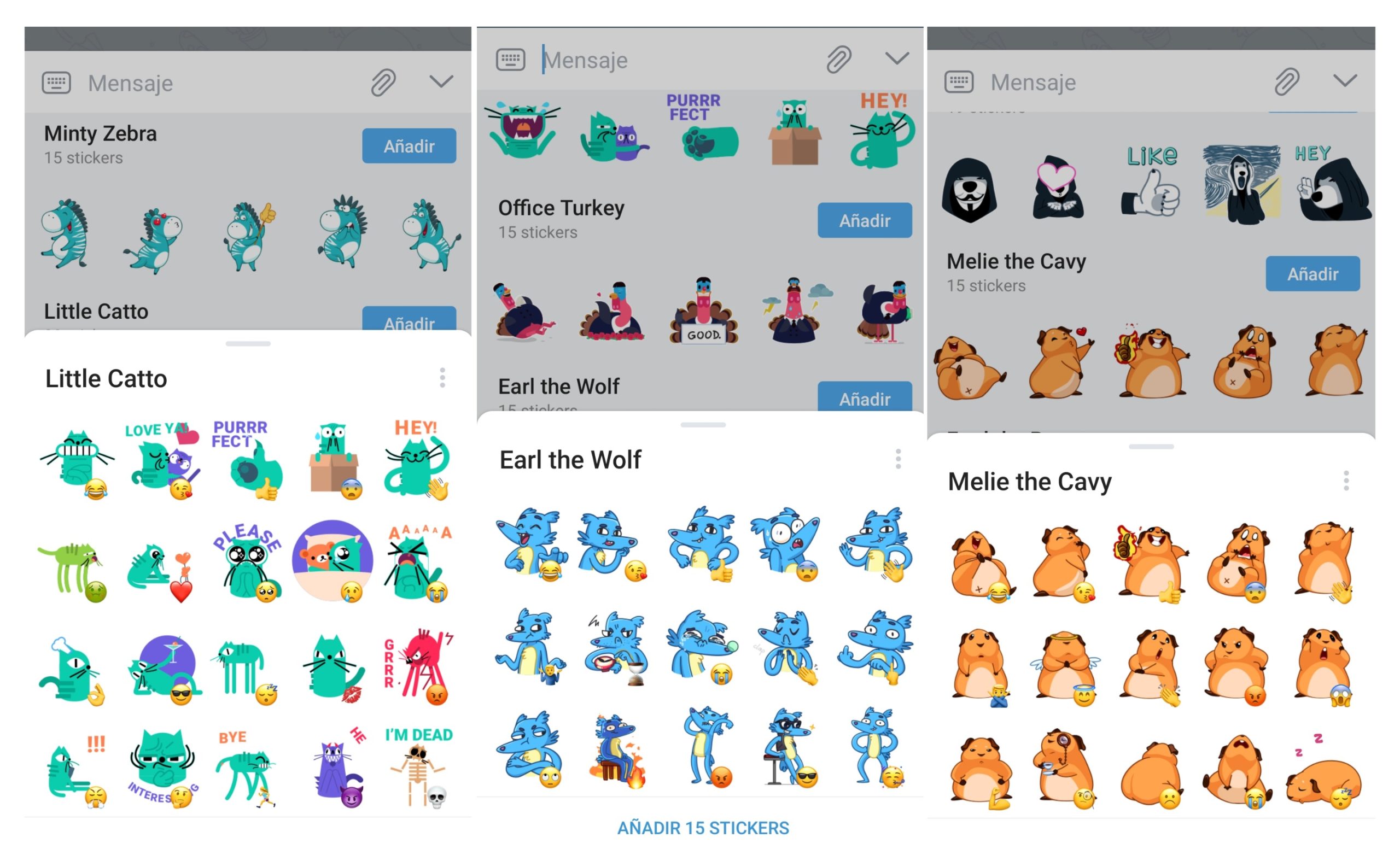 Cómo hacer stickers animados en Telegram