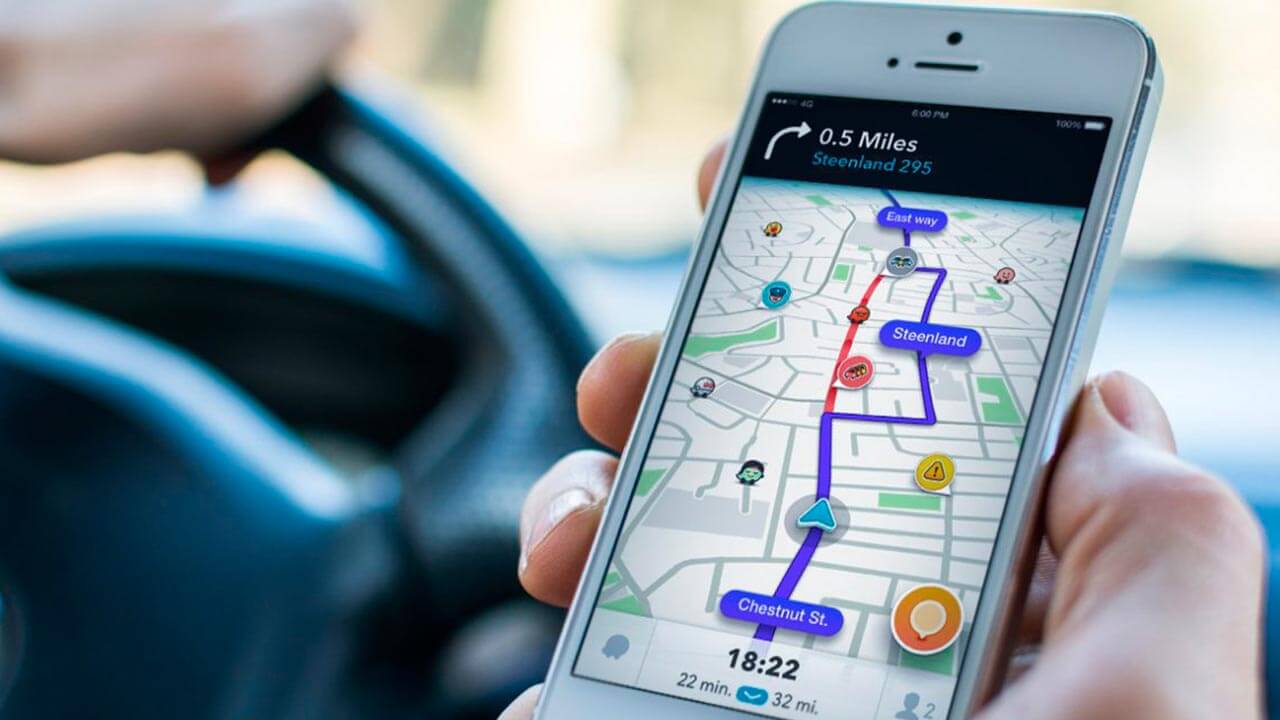 Cómo poner Waze en segundo plano