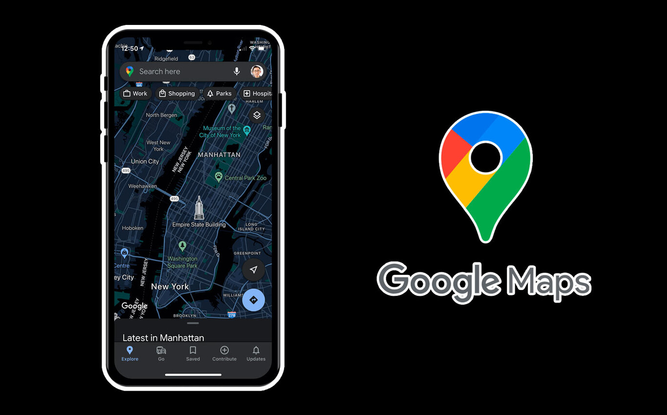 Cómo activar el modo oscuro de Google Maps en iPhone