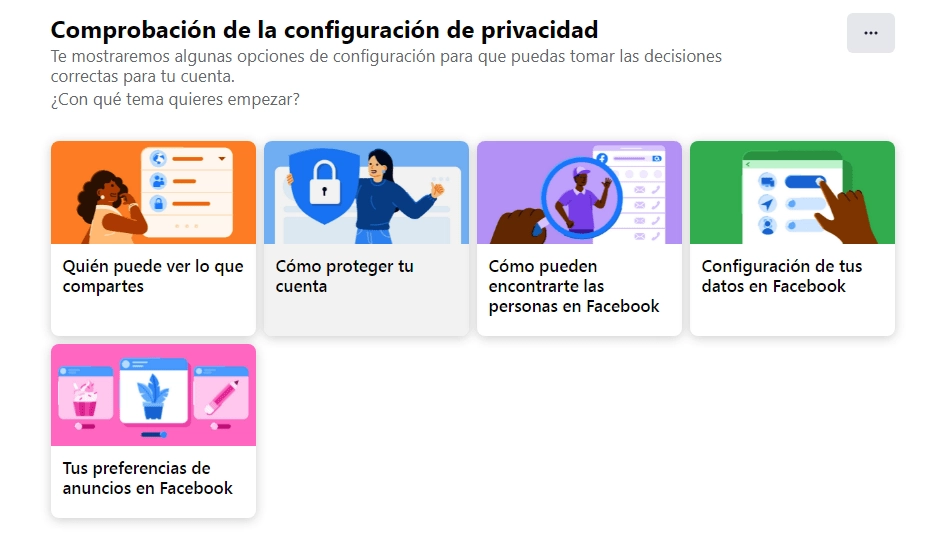 check facebook privacy