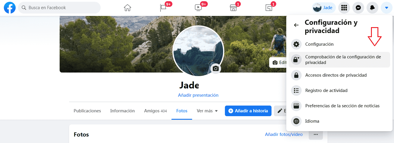 Cómo hacer en Facebook para que no vean mis fotos