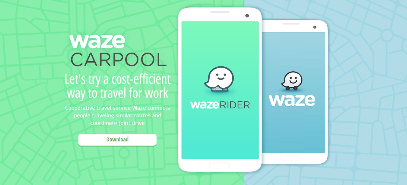 Cómo funciona Waze carpool en España