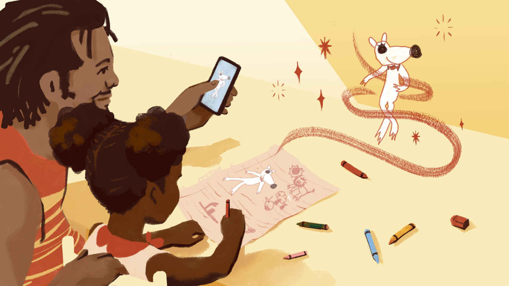 Cómo animar los dibujos de los niños desde el móvil