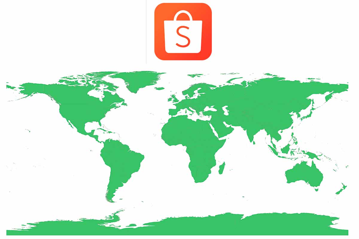 A qué países envía la app de compras de Shopee 1