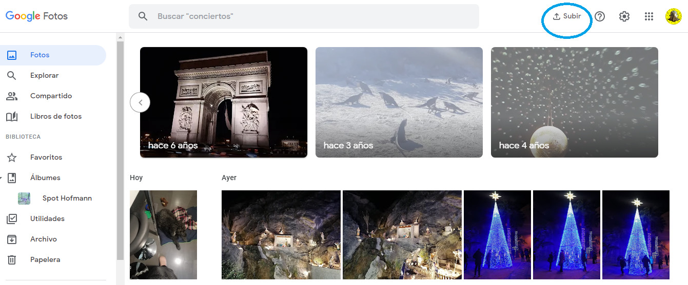 ️ Cómo ver las fotos de la nube Google Fotos en el ordenador