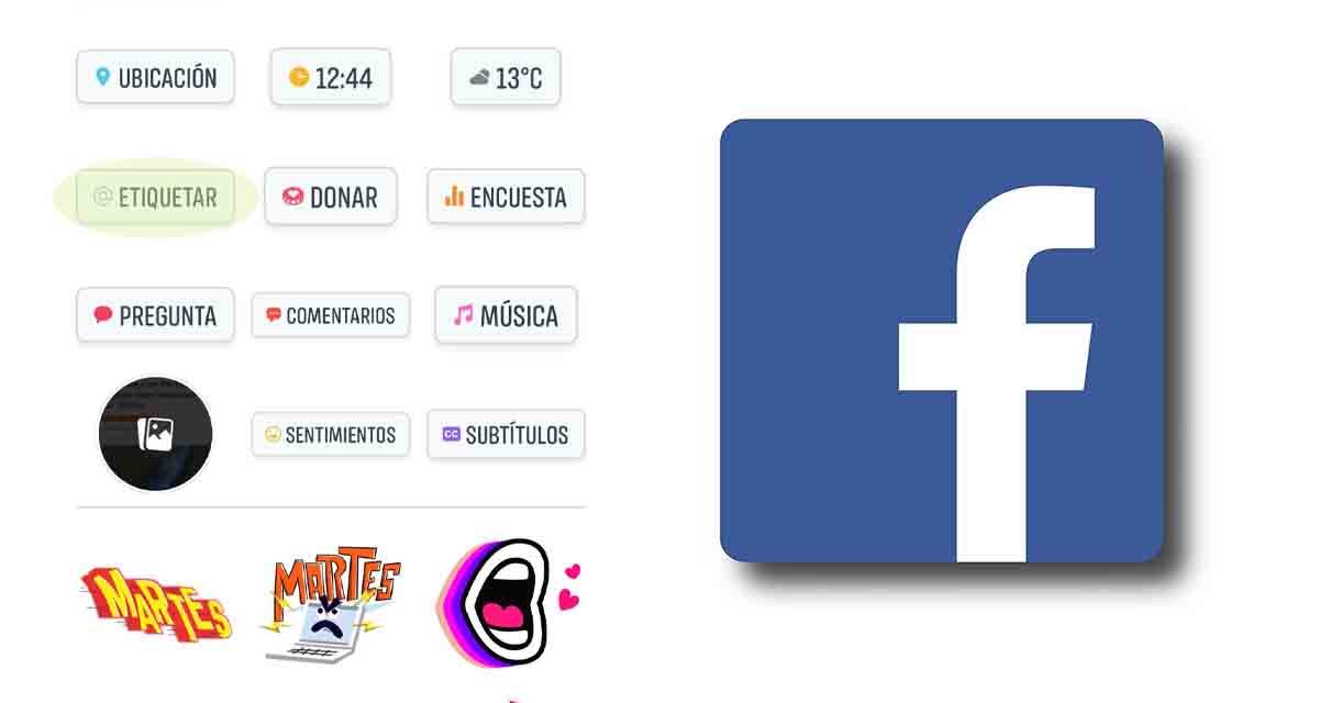 Cómo etiquetar en Facebook en una historia 1