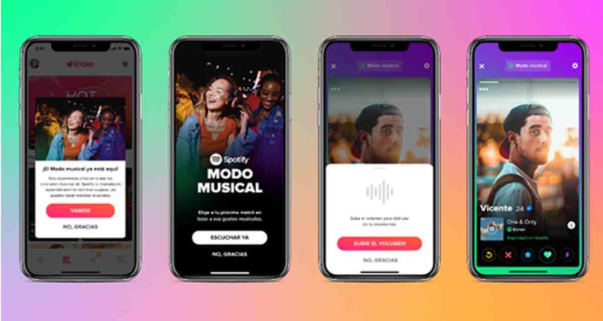 Cómo poner música de Spotify en tu perfil de Tinder para conseguir más matches 1