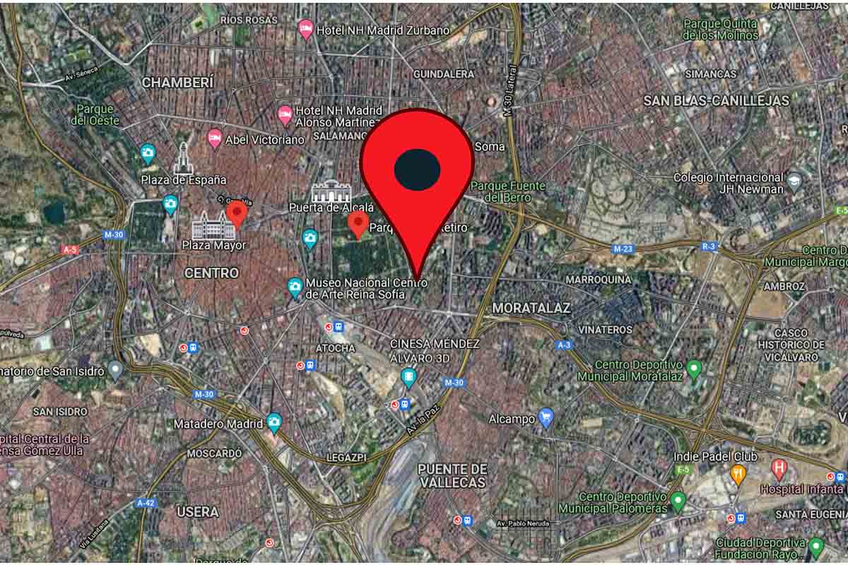 Google Maps: cómo ver Madrid con vista de satélite