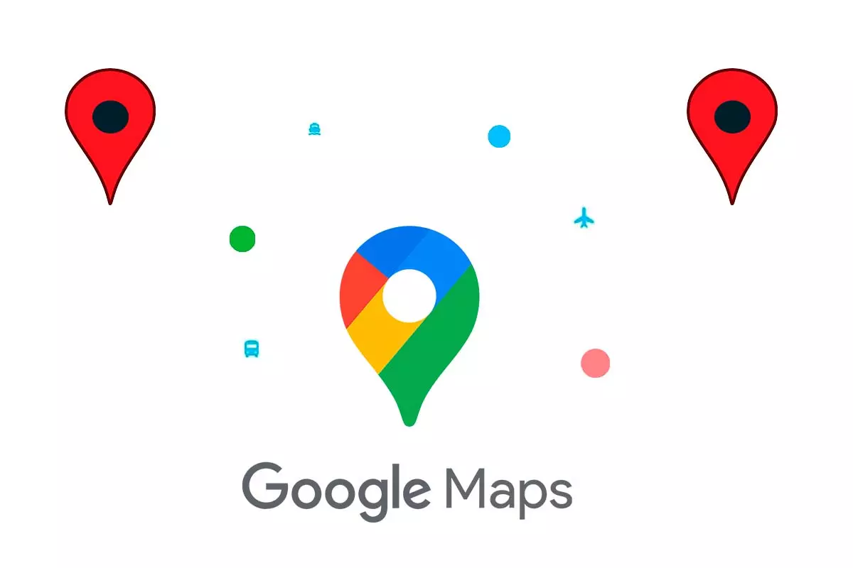 ▷ es el significado de los diferentes símbolos de Google Maps