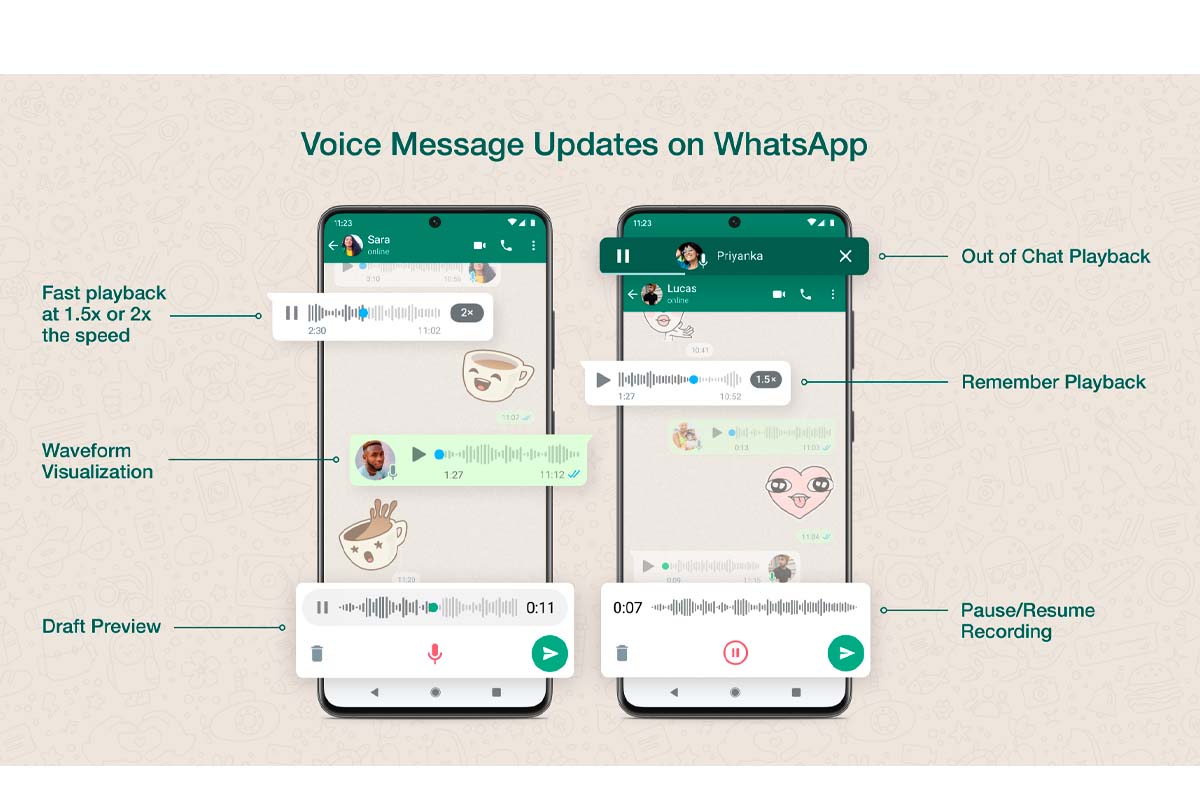 5 funciones de los mensajes de voz de WhatsApp que deberías conocer 2
