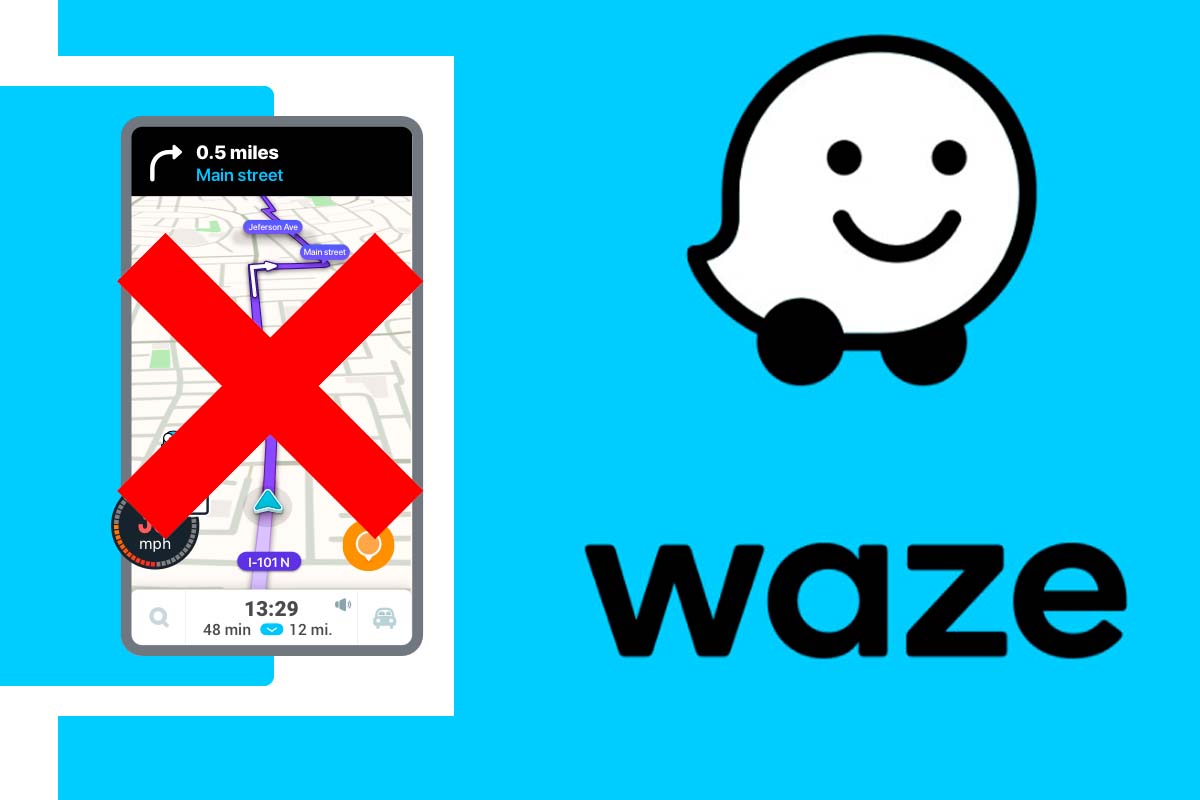 Por qué en Waze no aparece el mapa