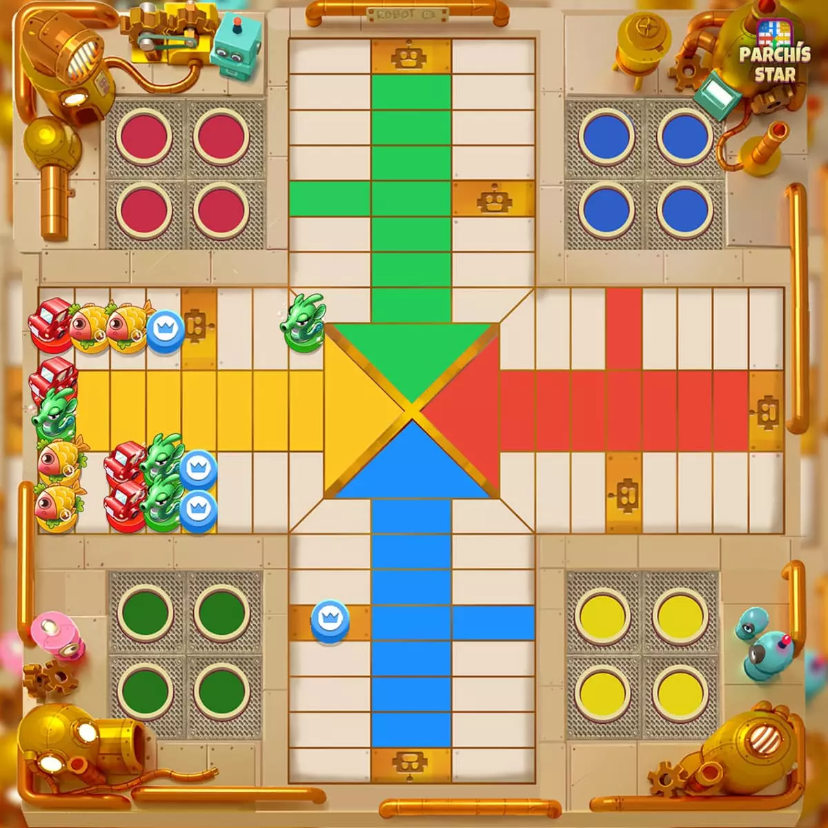 7 strategies to win as a team in Parcheesi Star 2